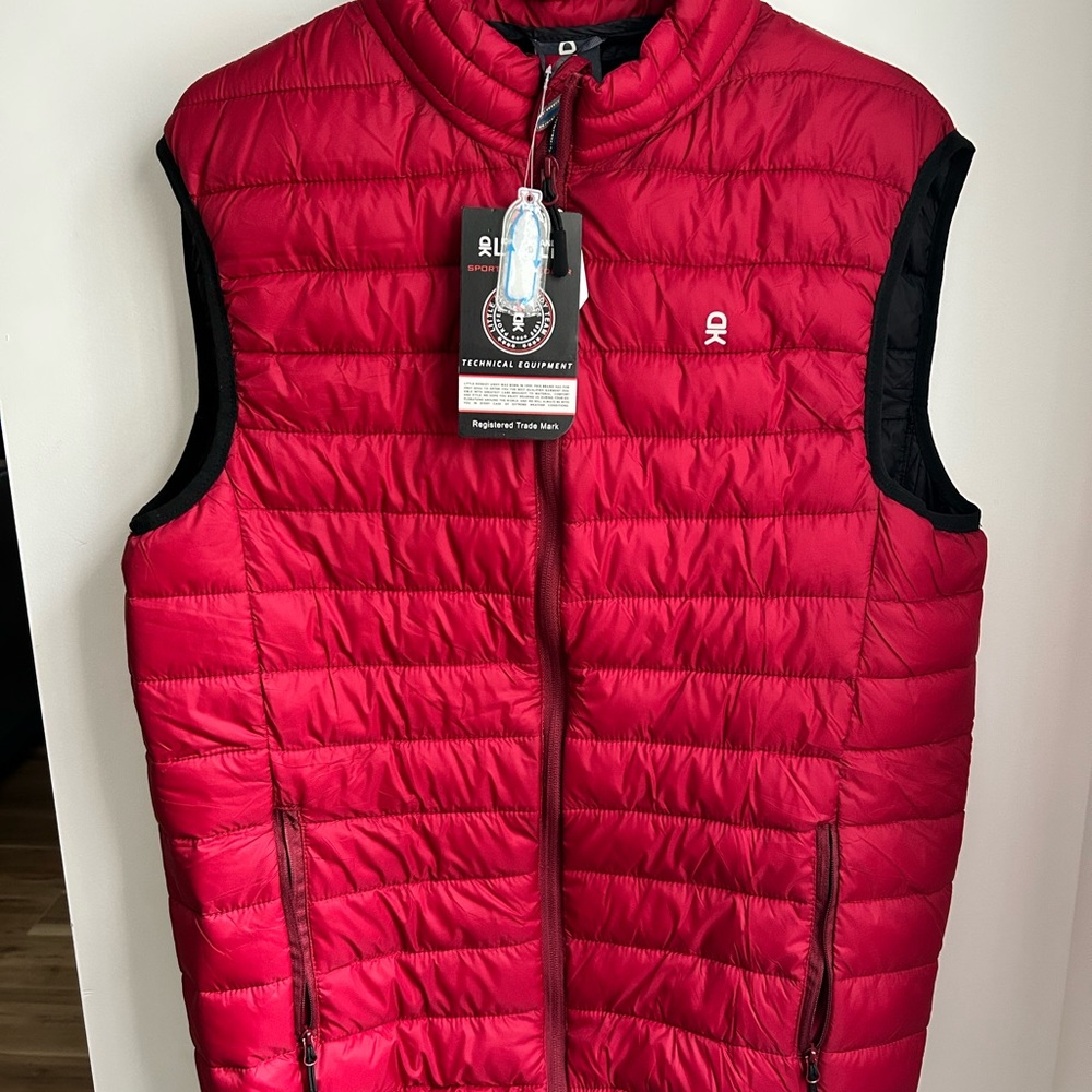 Women’s Little Donkey Andy Lightweight Puffer Vest Size Large NWT